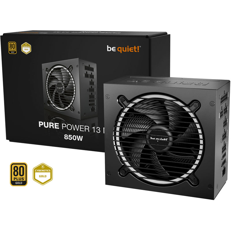 Load image into Gallery viewer, Be quiet! pure power 13 m modulaire 850 watt voeding (zwart, 1x 12v-2x6, 4x pcie)

