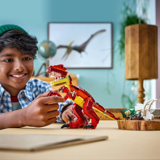 Lego creator 3-in-1 - woeste dinosaurus constructiespeelgoed (31379)