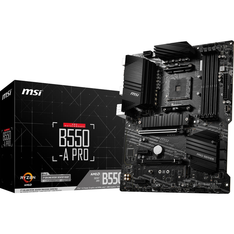 ギャラリービューアに画像をロードする, Msi b550-a pro socket am4 moederbord (zwart, raid, gb-lan, sound, atx)
