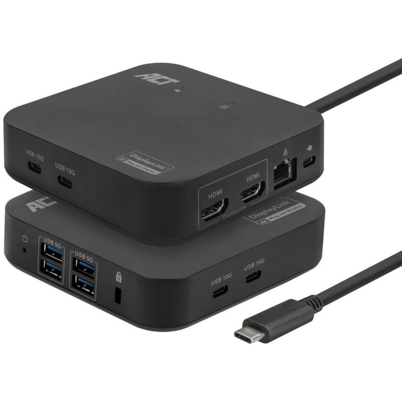 Load image into Gallery viewer, Act connectivity usb-c docking station ac7150 (zwart)
