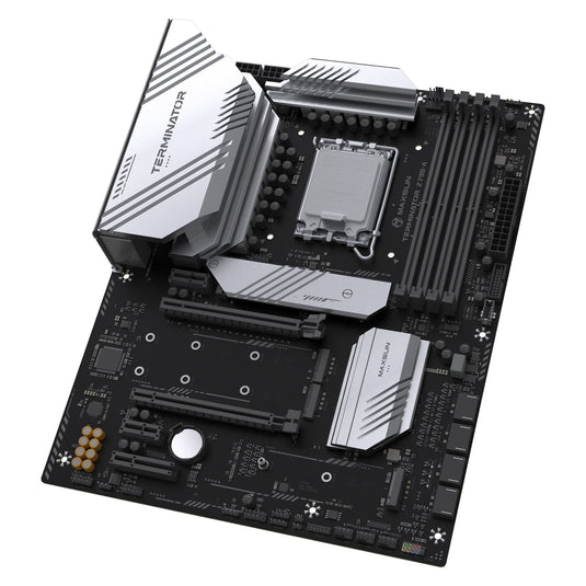 Maxsun ms-terminator z790-a socket 1700 moederbord (zwart, raid, 2.5 gb-lan, sound, atx)
