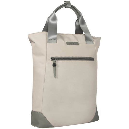 Targus ávila convertible 2-in-1 rugzak + tas 15-16 laptoptas (beige)