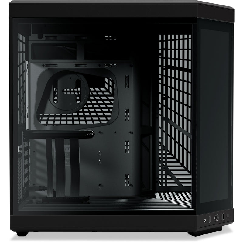 Load image into Gallery viewer, Hyte y70 touch infinite midi tower behuizing (zwart | 2x usb-a | 1x usb-c | tempered glass)
