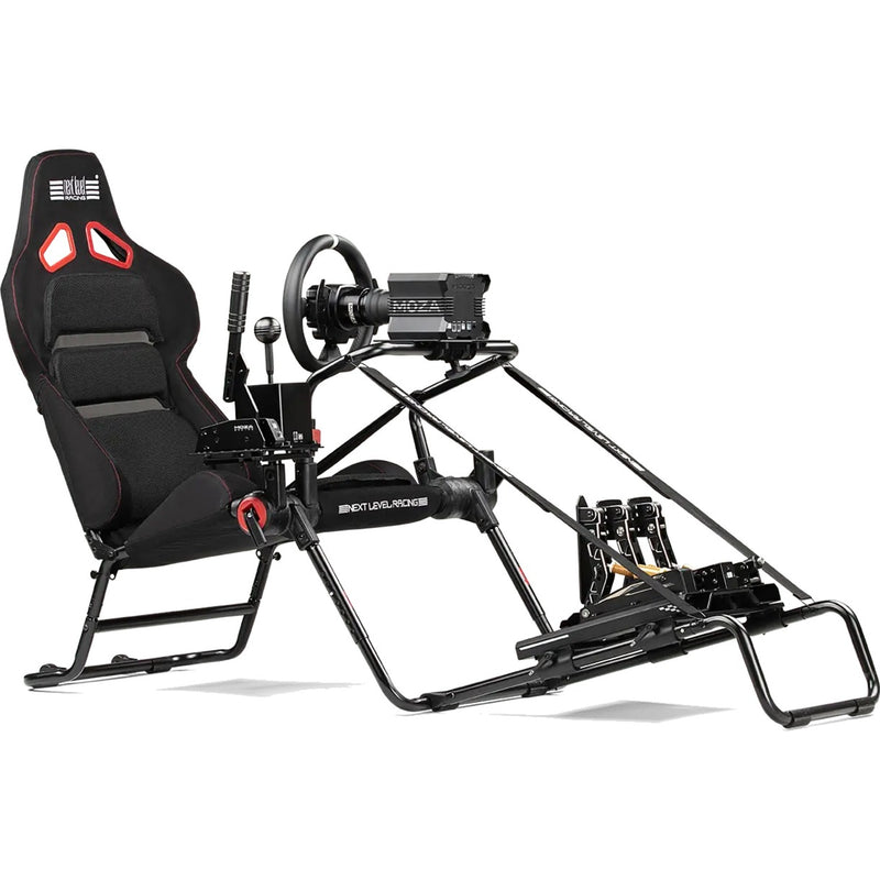 Load image into Gallery viewer, Next level racing gt lite pro foldable racing simulator (zwart)
