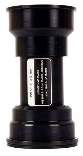 Load image into Gallery viewer, Hope bb pressfit 41 with stainless steel bearings black
