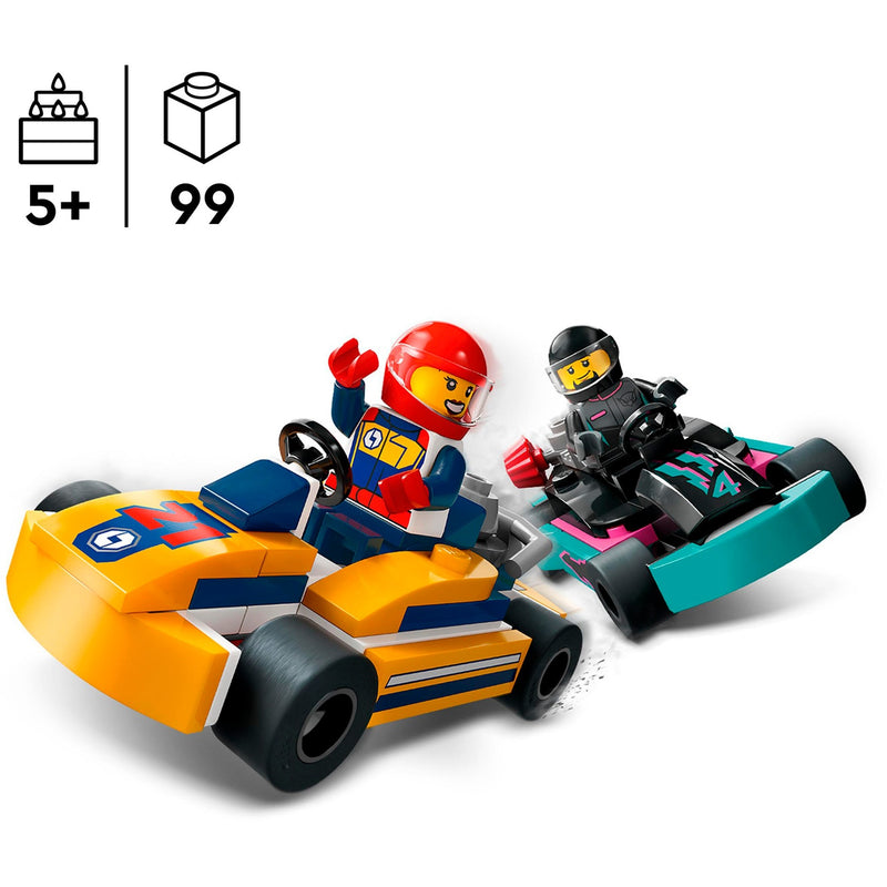 Load image into Gallery viewer, Lego city 60400 karts en racers
