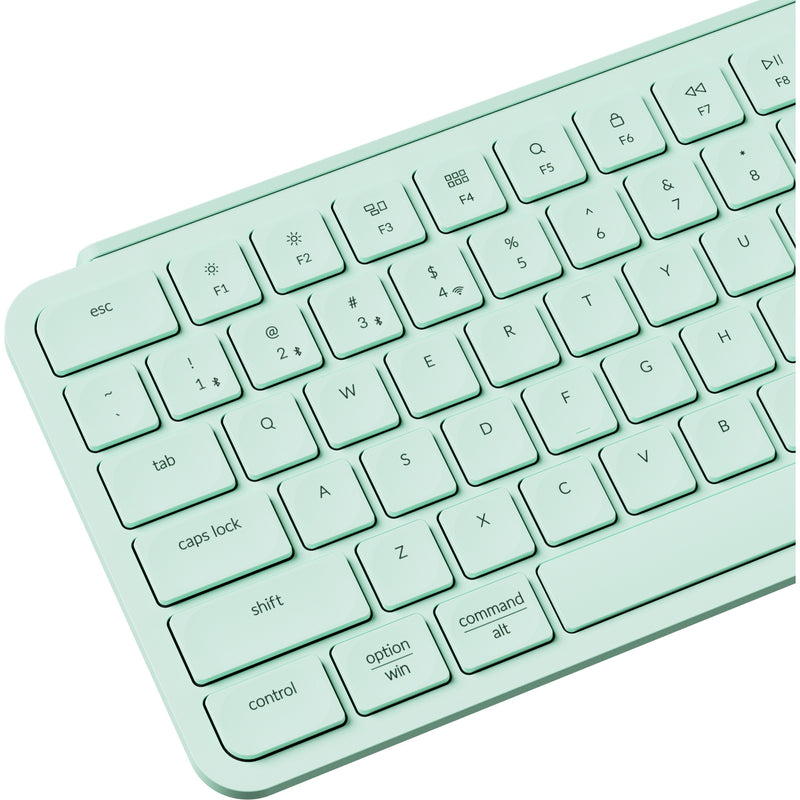 Load image into Gallery viewer, Keychron b6 pro-k7 toetsenbord (mint, us lay-out (qwerty), scissor switches, 100%, abs, 2.4 ghz | bluetooth 5.2 | usb-c)
