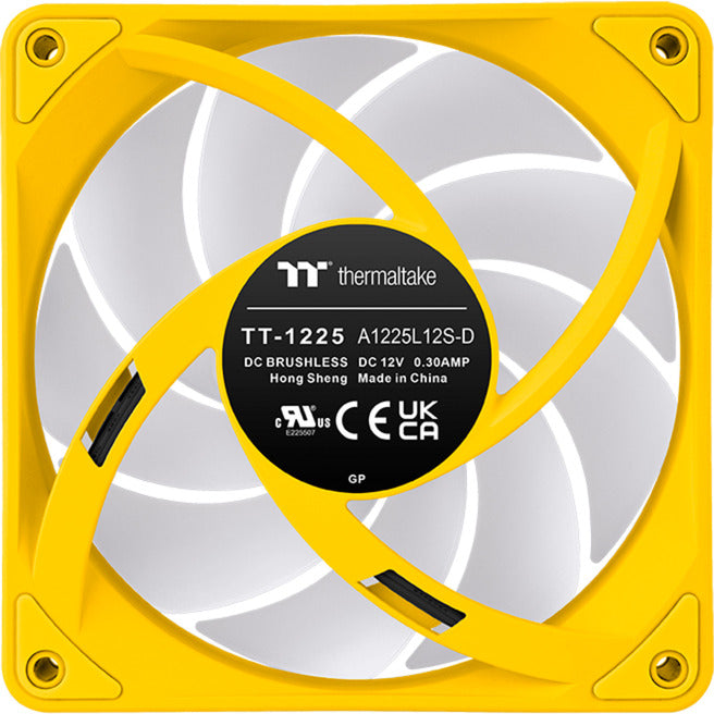 Load image into Gallery viewer, Thermaltake ct120 ex argb sync pc cooling fan bumblebee (3-fan pack) case fans (geel, 3 stuks, 120 x 120 x 25 mm, pwm)
