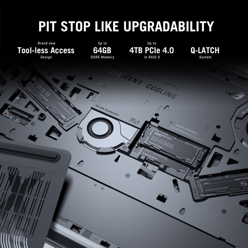 Cargue la imagen en el visor de la galería, Asus rog strix scar 18 g835lx-sa012w 18 gaming laptop (zwart | core ultra 9 275hx | rtx 5090 | 64 gb | 4 tb ssd | 240 hz)
