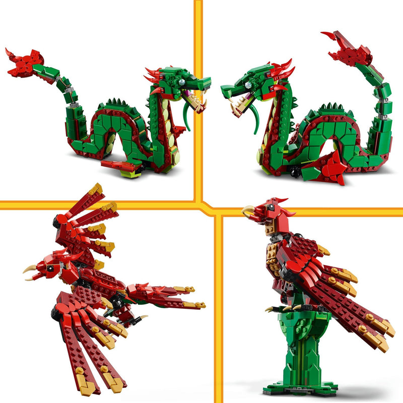 Load image into Gallery viewer, Lego creator 31161 middeleeuwse draak
