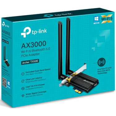 Tp-link archer tx50e wlan adapter (wlan + bluetooth)