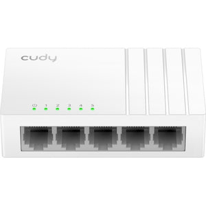 Cudy 5-port 10 100 mbps unmanaged switch (wit)