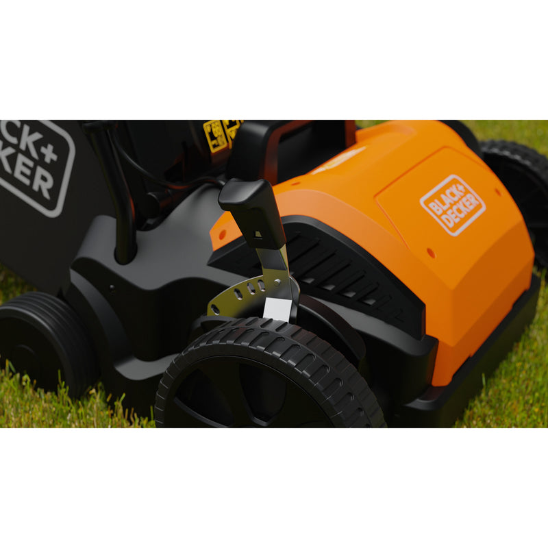 Load image into Gallery viewer, Black+decker beoep320-qs 1200w 30cm verticuteerder (zwart oranje)
