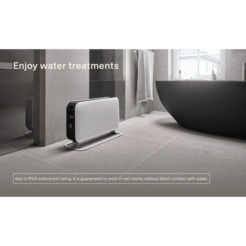 Chargez l'image dans la visionneuse de la galerie, Mill wifi convectorkachel co1500maxwifi3 (wit zwart, 1500 watt, wifi + app control)

