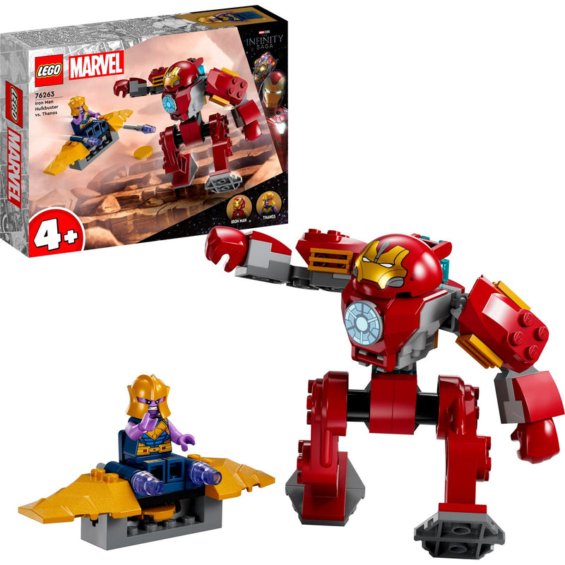 Load image into Gallery viewer, Lego marvel - iron man hulkbuster vs. thanos constructiespeelgoed (76263)
