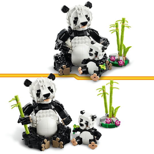 Lego creator 3in1 wilde dieren: pandafamilie - 31165