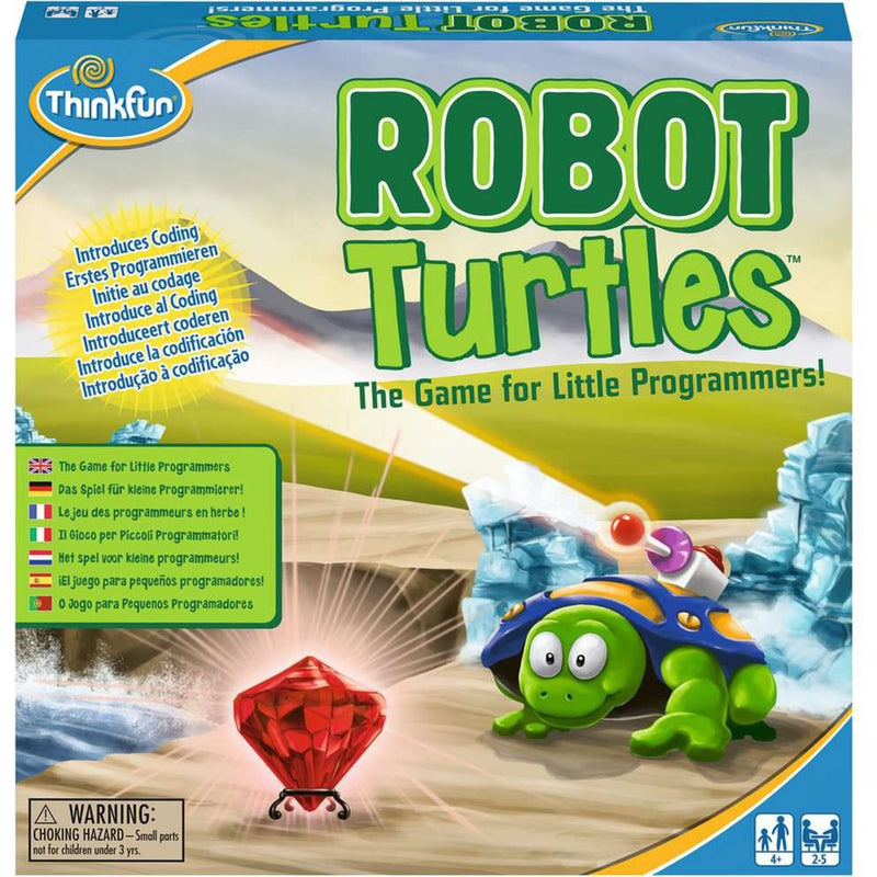 Load image into Gallery viewer, Think fun thinkfun robot turtles bordspel (nederlands, 2 - 5 spelers, 10 - 30 minuten, vanaf 4 jaar)
