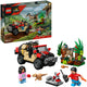 Lego jurassic world - offroad raptorontsnapping constructiespeelgoed (76972)
