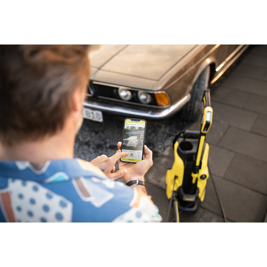 Kärcher k 7 smart control hogedrukreiniger (geel zwart, 1.317-200.0, bluetooth)