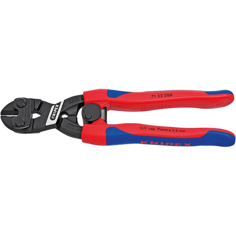 Load image into Gallery viewer, Knipex cobolt betonschaar 7132200 kniptang (middensnijder, met openingsveer)
