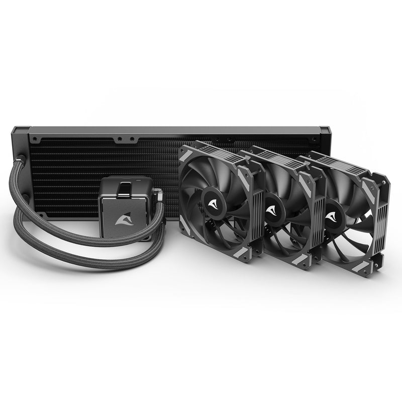 Load image into Gallery viewer, Sharkoon s40 waterkoeling (zwart, 4-pins pwm)
