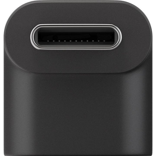 Goobay adapter usb-c aansluiting > usb-c stekker, 90° (zwart)