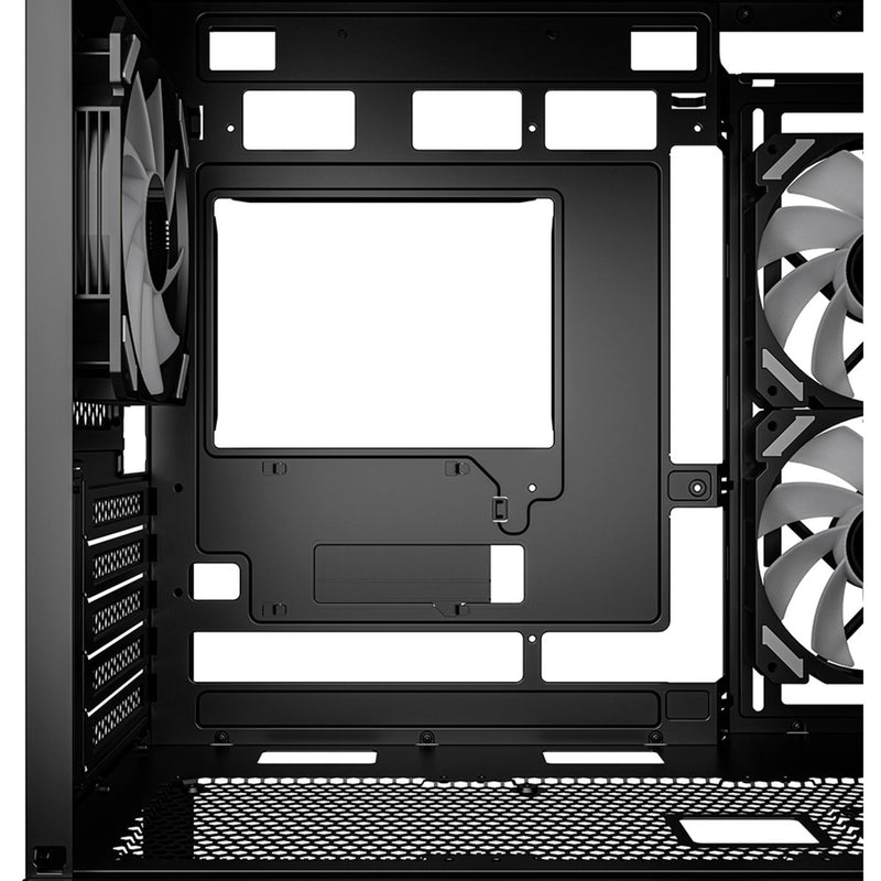 Load image into Gallery viewer, Sharkoon mk6 rgb mini tower behuizing (zwart | 2x usb-a | 1x usb-c | rgb | tempered glass)
