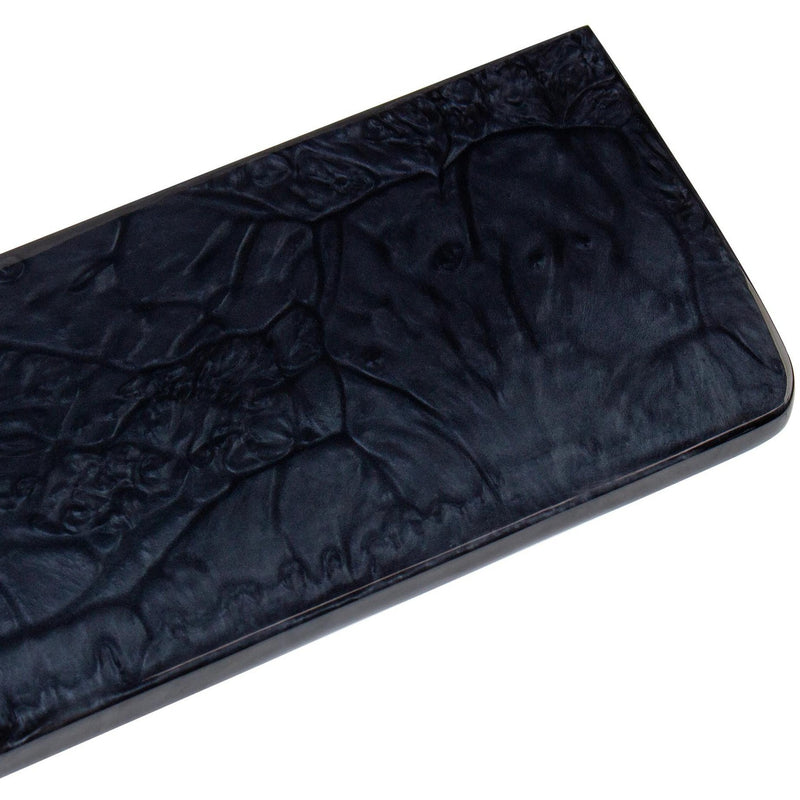 Load image into Gallery viewer, Keychron q1 q2 resin palm rest polssteun (zwart, 75%)
