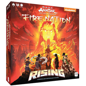 European player network rising - avatar the last airbender: fire nation bordspel (engels, 1 - 5 spelers, 60 minuten, vanaf 10 jaar)
