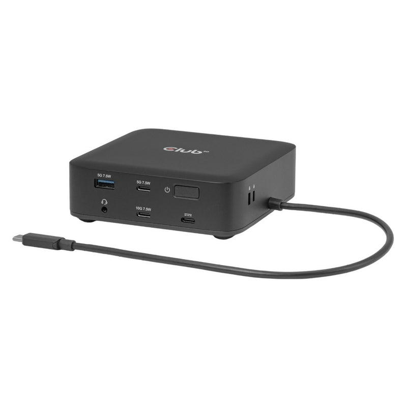 Laden Sie das Bild in Galerie -Viewer, Club 3d 12-1 usb-c® quad displaylink dockingstation (zwart)
