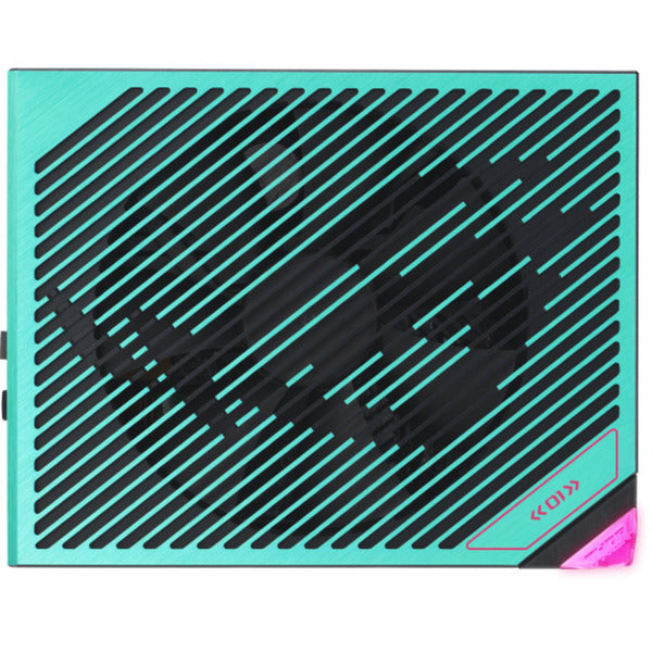 Load image into Gallery viewer, Asus rog thor platinum iii hatsune miku edition modulaire 1200 watt voeding (zwart, 1x 12v-2x6, 4x pcie)
