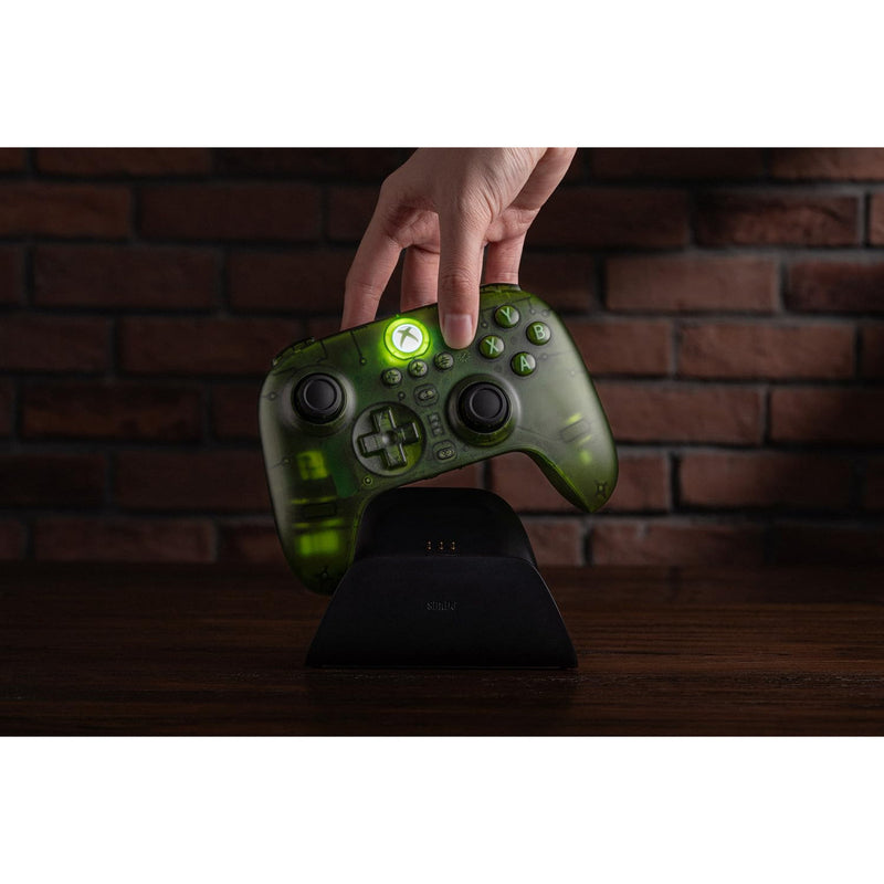 Afbeelding laden in galerijviewer, 8bitdo ultimate 3-mode controller voor xbox (groen transparant, xbox series x|s, xbox one, pc, bluetooth usb-c 2.4 ghz )
