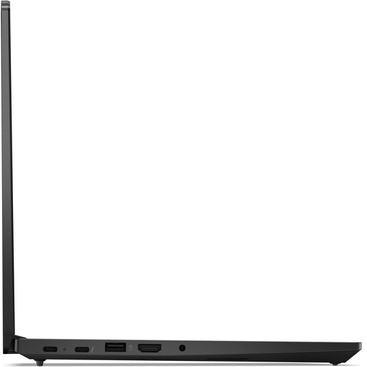 Lenovo thinkpad e14 gen 6 (21m7002ymh) 14 laptop (zwart | core ultra 7 155h | intel arc graphics | 16 gb | 512 gb ssd)