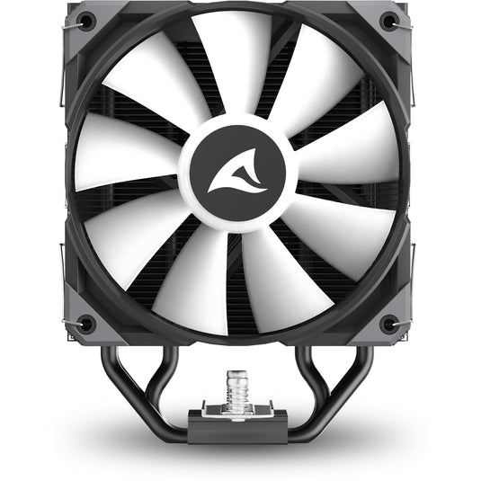 Sharkoon a40 rgb cpu-koeler (zwart, 4-pins pwm fan-connector)