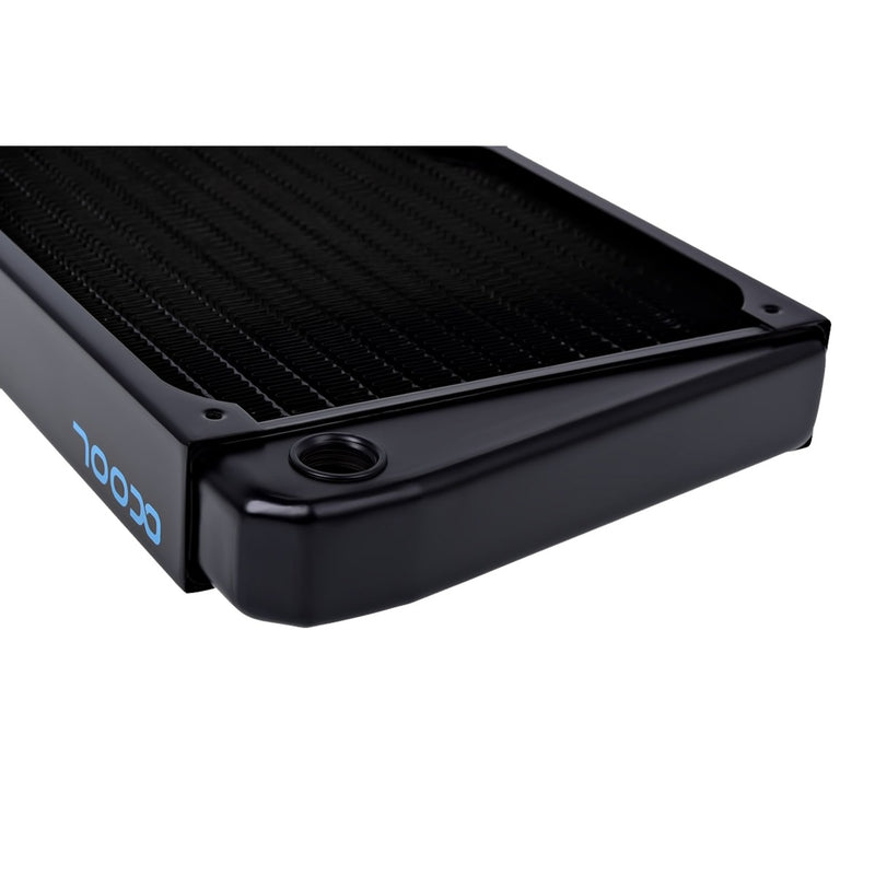 Load image into Gallery viewer, Alphacool nexxxos st30 full copper x-flow 420mm radiator (zwart)
