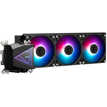 Msi mag coreliquid i360 waterkoeling (zwart, 4-pin pwm fan-connector)