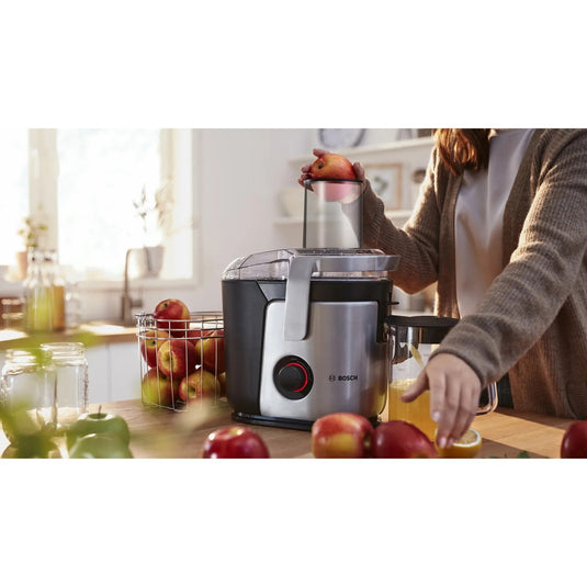 Bosch sapcentrifuge vitajuice 4 1000 w (zilver zwart)