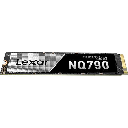Lexar nq790 4 tb ssd (zwart grijs, pcie 4.0 x4, nvme 1.4, m.2 2280)