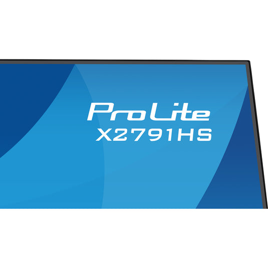 Iiyama prolite x2791hs-b1 27 monitor (zwart (mat), 120 hz, hdmi, displayport, audio)
