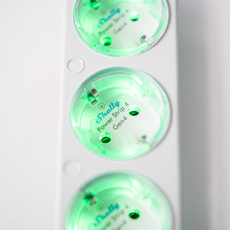 ギャラリービューアに画像をロードする, Shelly power strip gen4 stekkerdoos (wit, wifi, bluetooth, zigbee)
