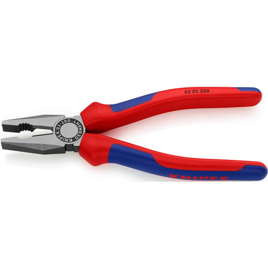 Knipex combitang 03 02 200 combinatietang (blauw)