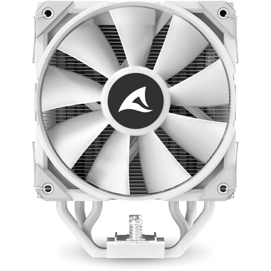 Sharkoon a50 rgb cpu-koeler (wit, 4-pins pwm fan-connector)