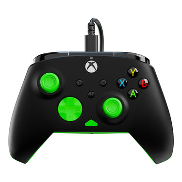Turtle beach rematch core bedrade controller (zwart groen, xbox serie x|s, xbox one, pc)