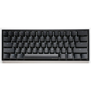 Ducky one 2 pro mini classic rgb mechanisch gaming toetsenbord (zwart, us lay-out (qwerty), cherry mx silent red, 60%, rgb led, double-shot pbt, quack mechanics)
