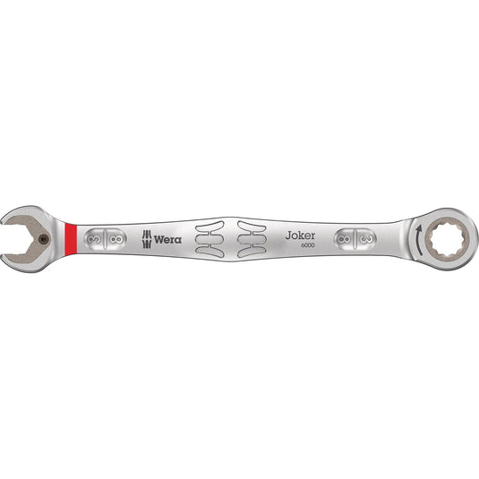 Wera 9632 magneetstrip 6000 joker imperial 1 steek-ringratelsleutelset moersleutel (inch, 8‑delig)