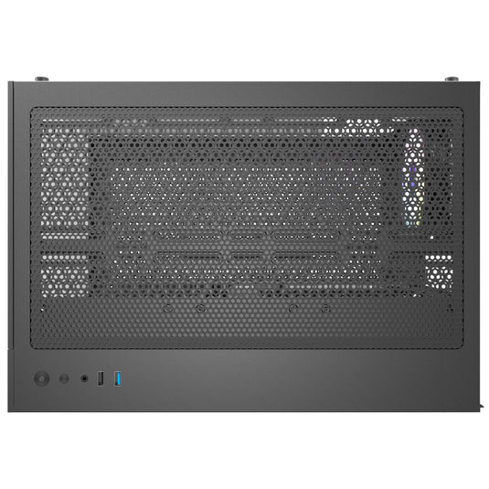 Antec cx800 argb midi tower behuizing (zwart | 2x usb-a | tempered glass)