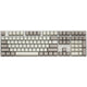 Ducky origin vintage mechanisch toetsenbord (grijs, us lay-out (qwerty), cherry mx silent red, 100%, hot swap, pbt double-shot keycaps)