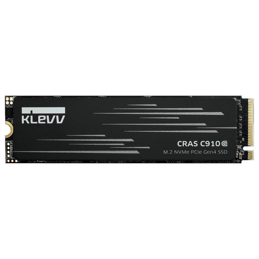 Klevv cras c910g 2 tb ssd (zwart, k02tbm2sp0-10g, pcie gen 4.0 x4, nvme 2.0)