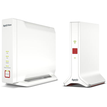 Fritz! mesh set 4060 + 3000 ax edition international mesh router (wit)