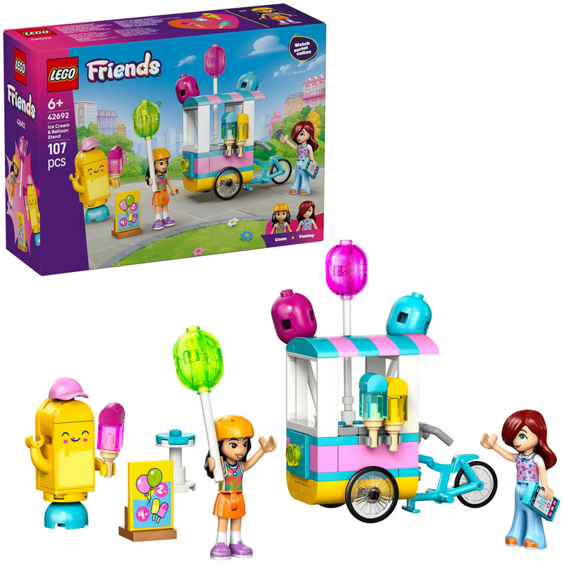 Load image into Gallery viewer, Lego friends 42692 ijsjes- en ballonnenkraam

